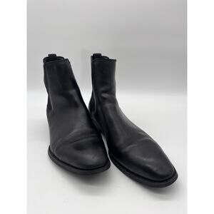 Aldo Black rubber Chelsea Boot Women 9.5